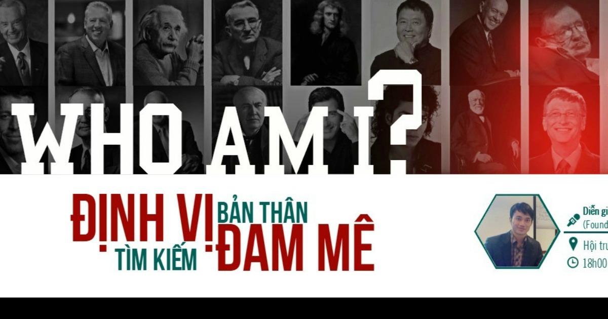 Hội thảo "Định vị bản thân, tìm kiếm đam mê"