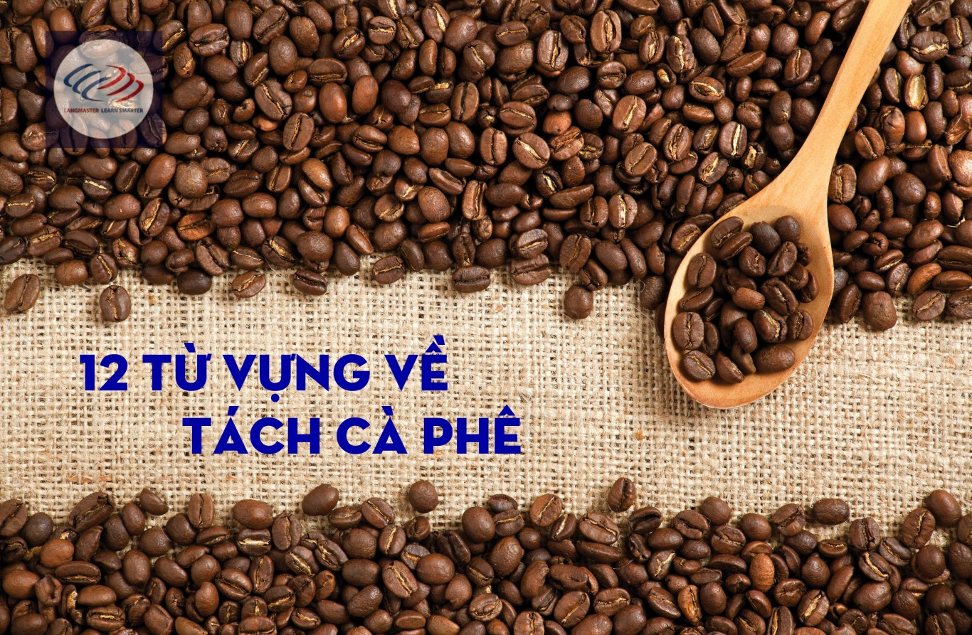 12 từ vựng về tách cà phê