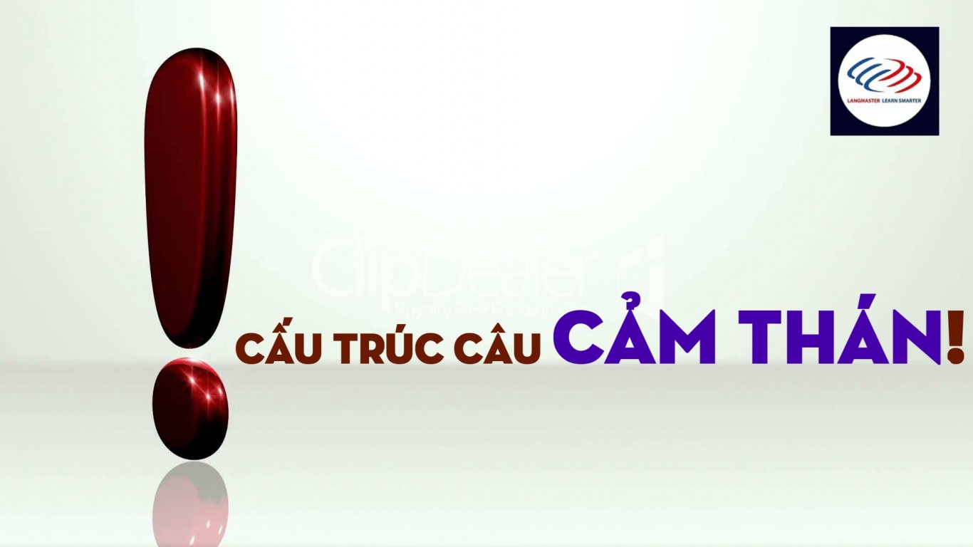 Cấu trúc câu cảm thán