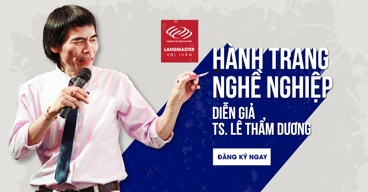 TS Lê Thẩm Dương - Hành trang nghề nghiệp