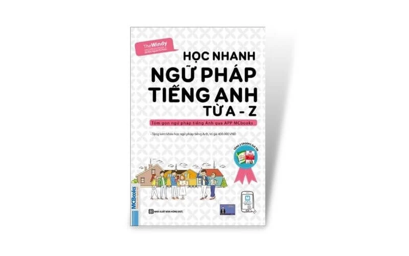 Sách Học nhanh ngữ pháp tiếng Anh từ A-Z