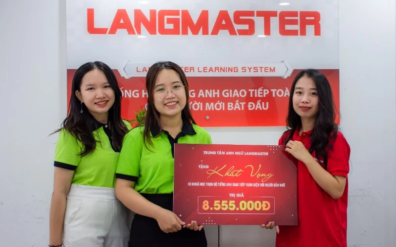 HỌC BỔNG LANGMASTER CHẮP CÁNH CÙNG KHÁT VỌNG