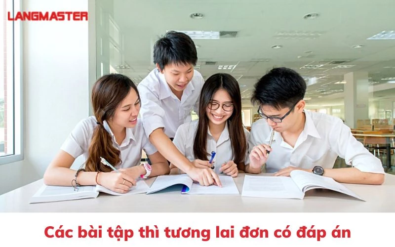 Bài tập thì tương lai đơn có đáp án