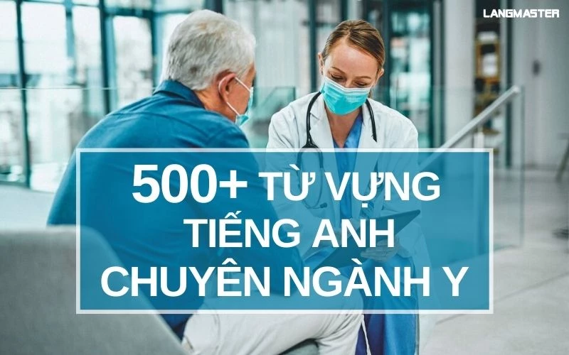 500+ TỪ VỰNG TIẾNG ANH CHUYÊN NGÀNH Y CẦN BIẾT.