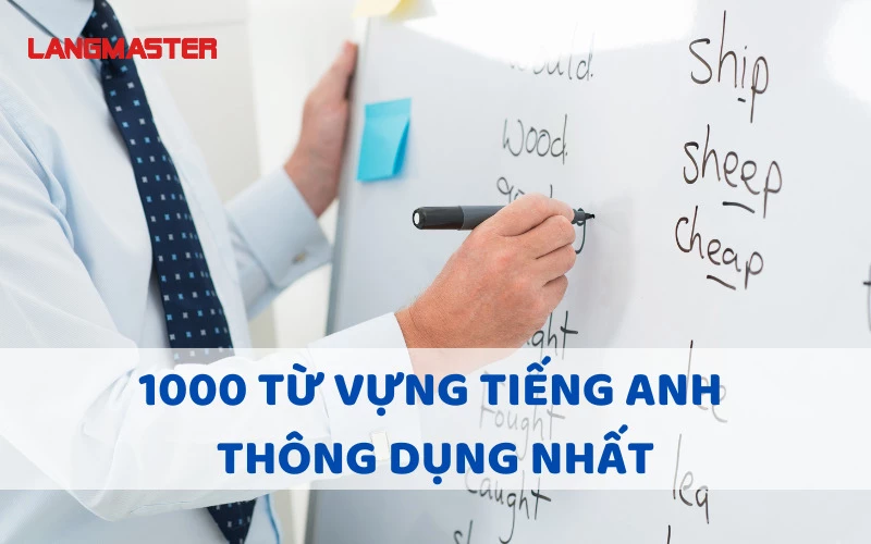 1000 TỪ VỰNG TIẾNG ANH THÔNG DỤNG NHẤT