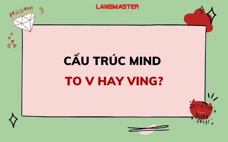 Cấu trúc Mind to V hay Ving
