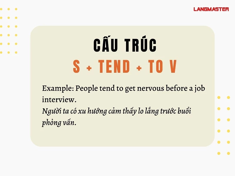 cấu trúc tend