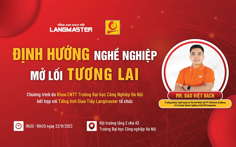 HỘI THẢO “ĐỊNH HƯỚNG NGHỀ NGHIỆP - MỞ LỐI TƯƠNG LAI