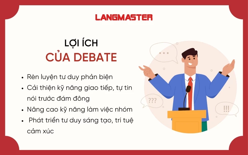 Lợi ích của việc debate