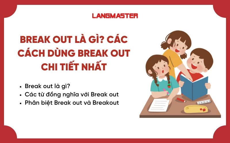 BREAK OUT LÀ GÌ? CÁC CÁCH DÙNG BREAK OUT CHI TIẾT NHẤT