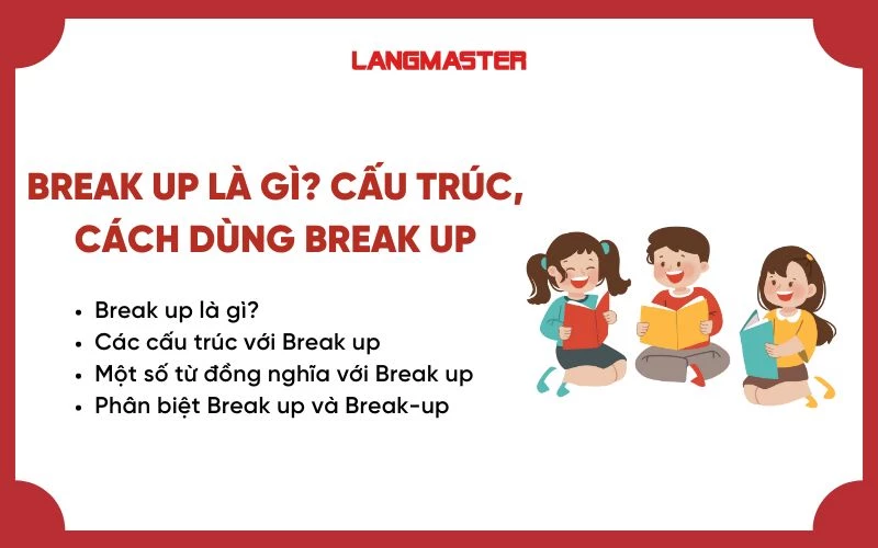 BREAK UP LÀ GÌ? CẤU TRÚC, CÁCH DÙNG BREAK UP CHI TIẾT NHẤT