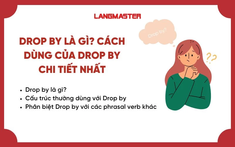 DROP BY LÀ GÌ? CÁCH DÙNG CỦA DROP BY CHI TIẾT NHẤT