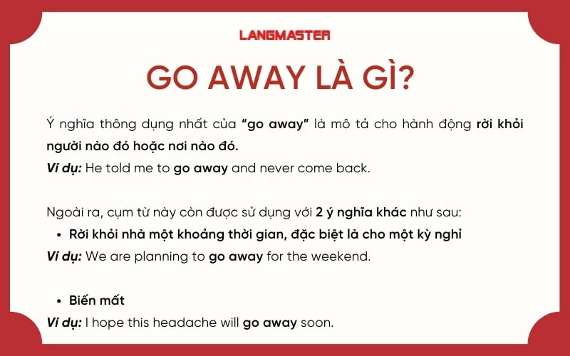 Go away là gì?