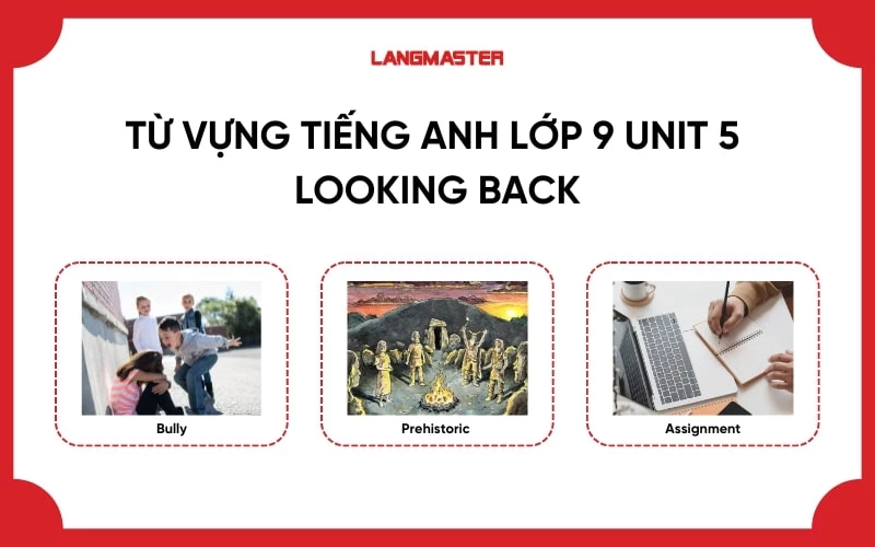 Từ vựng Tiếng Anh lớp 9 Unit 5 Looking back