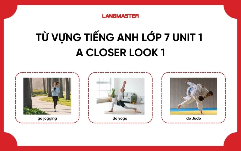 Từ vựng tiếng Anh lớp 7 Unit 1 A closer look 1