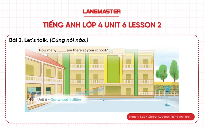 Bài 3 Tiếng Anh lớp 4 Unit 6 lesson 2 Global Success