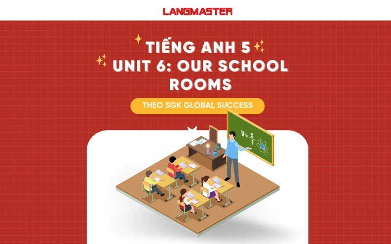 TIẾNG ANH 5 UNIT 6: OUR SCHOOL ROOMS THEO SGK GLOBAL SUCCESS