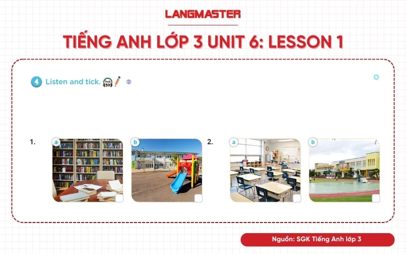 tiếng anh lớp 3 unit 6 lesson 1