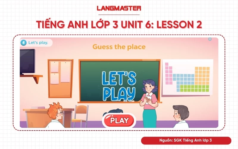 tiếng anh lớp 3 unit 6 lesson 2