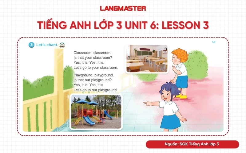 tiếng anh lớp 3 unit 6 lesson 3