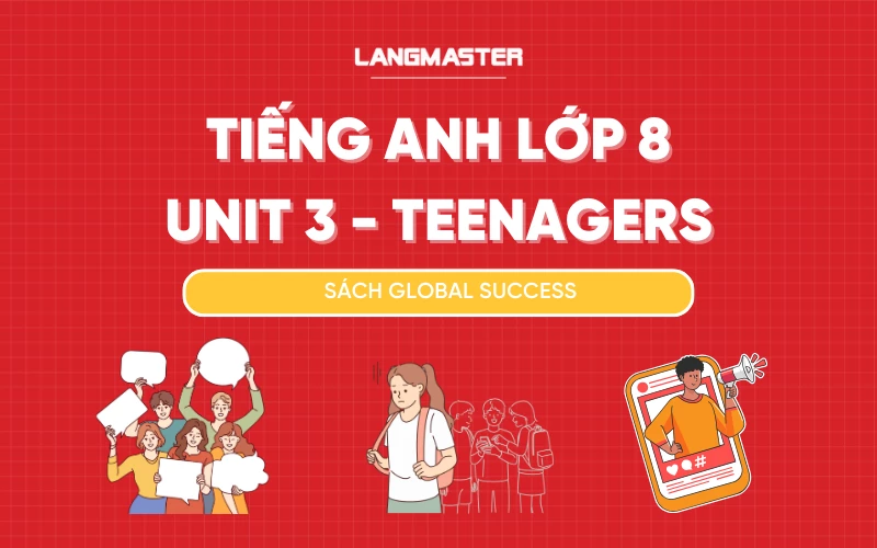TIẾNG ANH LỚP 8 UNIT 3 - TEENAGERS SÁCH GLOBAL SUCCESS