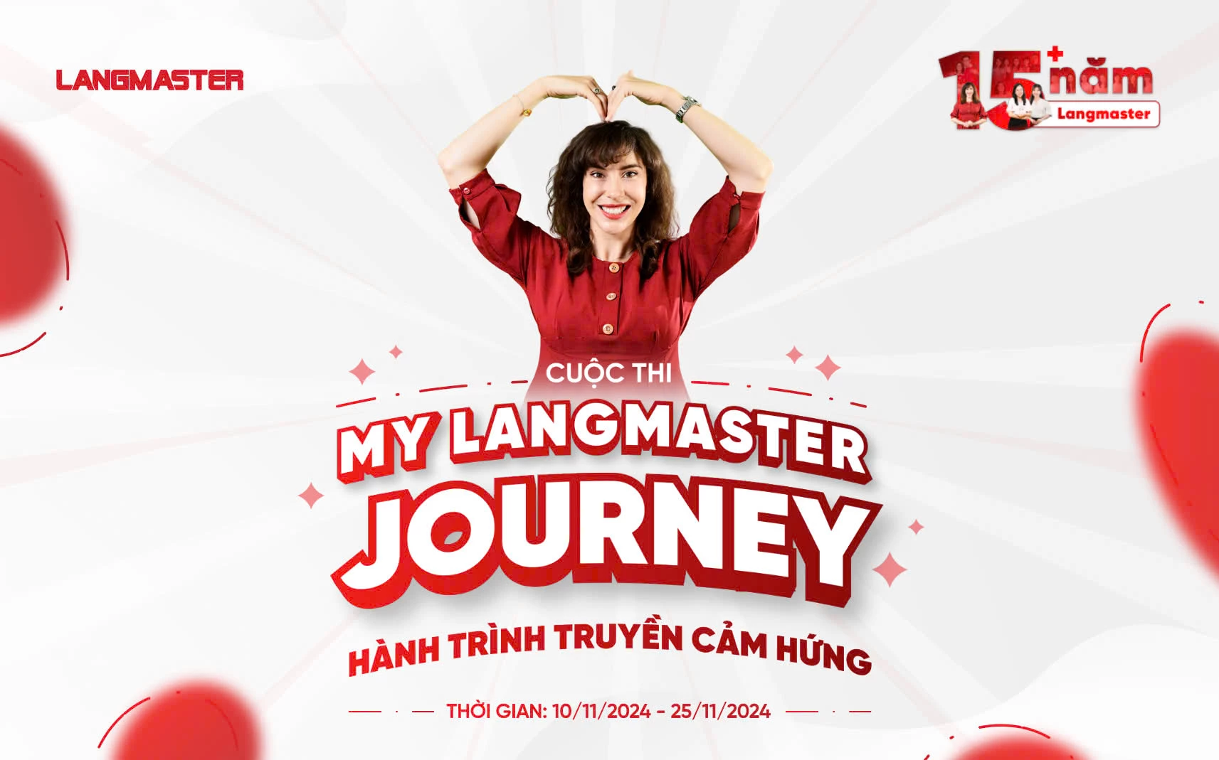 KHỞI ĐỘNG CUỘC THI “MY LANGMASTER JOURNEY - HÀNH TRÌNH TRUYỀN CẢM HỨNG”