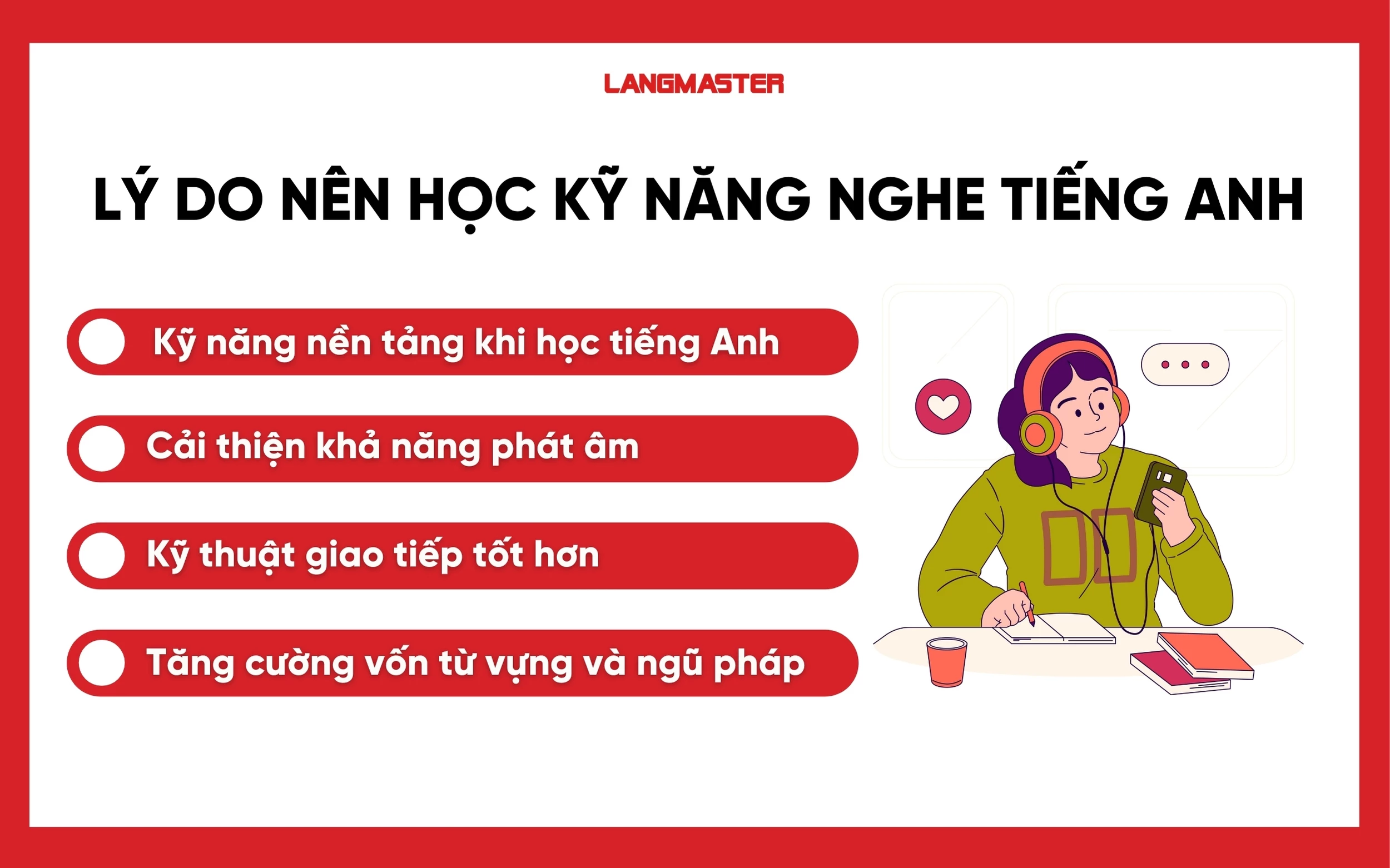 Người mới bắt đầu nên học kỹ năng tiếng Anh nào trước