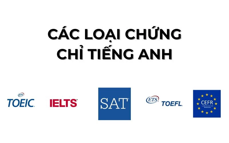 Các chứng chỉ tiếng Anh để đi du học