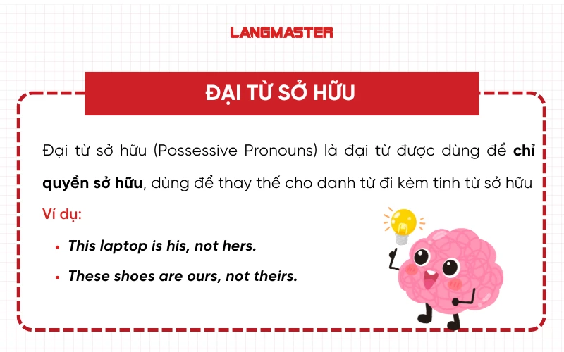 Đại từ sở hữu là gì?