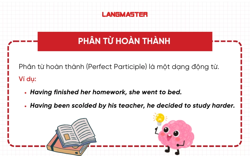 Phân từ hoàn thành là gì?