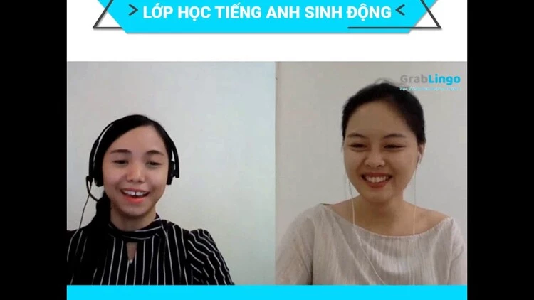 Nền tảng học tiếng Anh online GrabLingo