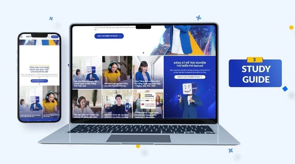 Học tiếng Anh online tại NativeX