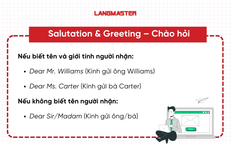 Hướng dẫn cách viết email tiếng Anh thương mại