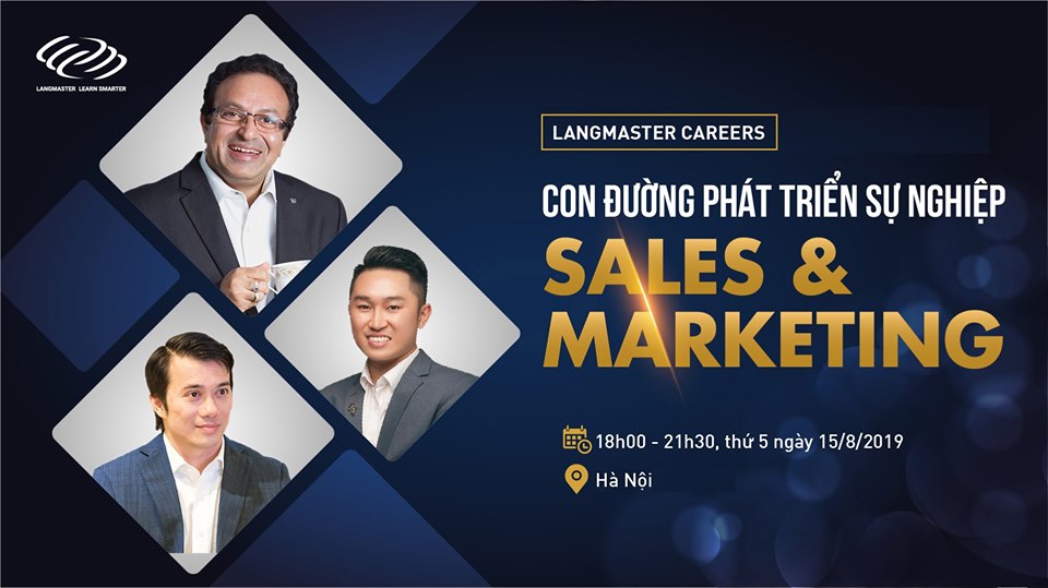 HỘI THẢO CON ĐƯỜNG PHÁT TRIỂN SỰ NGHIỆP SALE & MARKETING