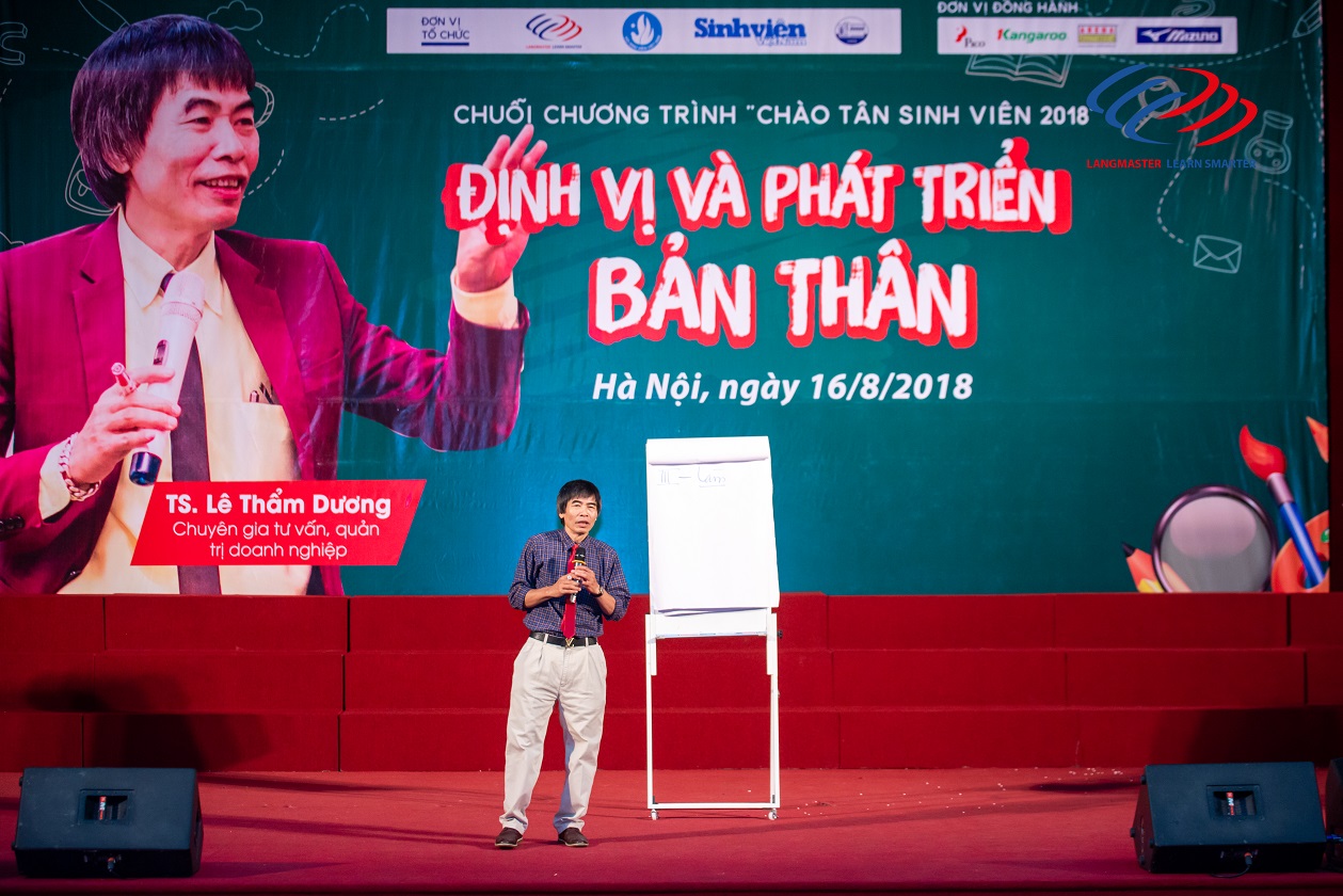 Hơn 1000 sinh viên tham gia hội thảo Định vị và Phát triển bản thân